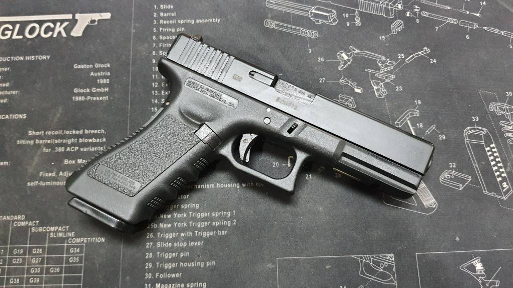 (มือ2) ปืนสั้น Glock18 R18 Army สีดำ สภาพสวย
