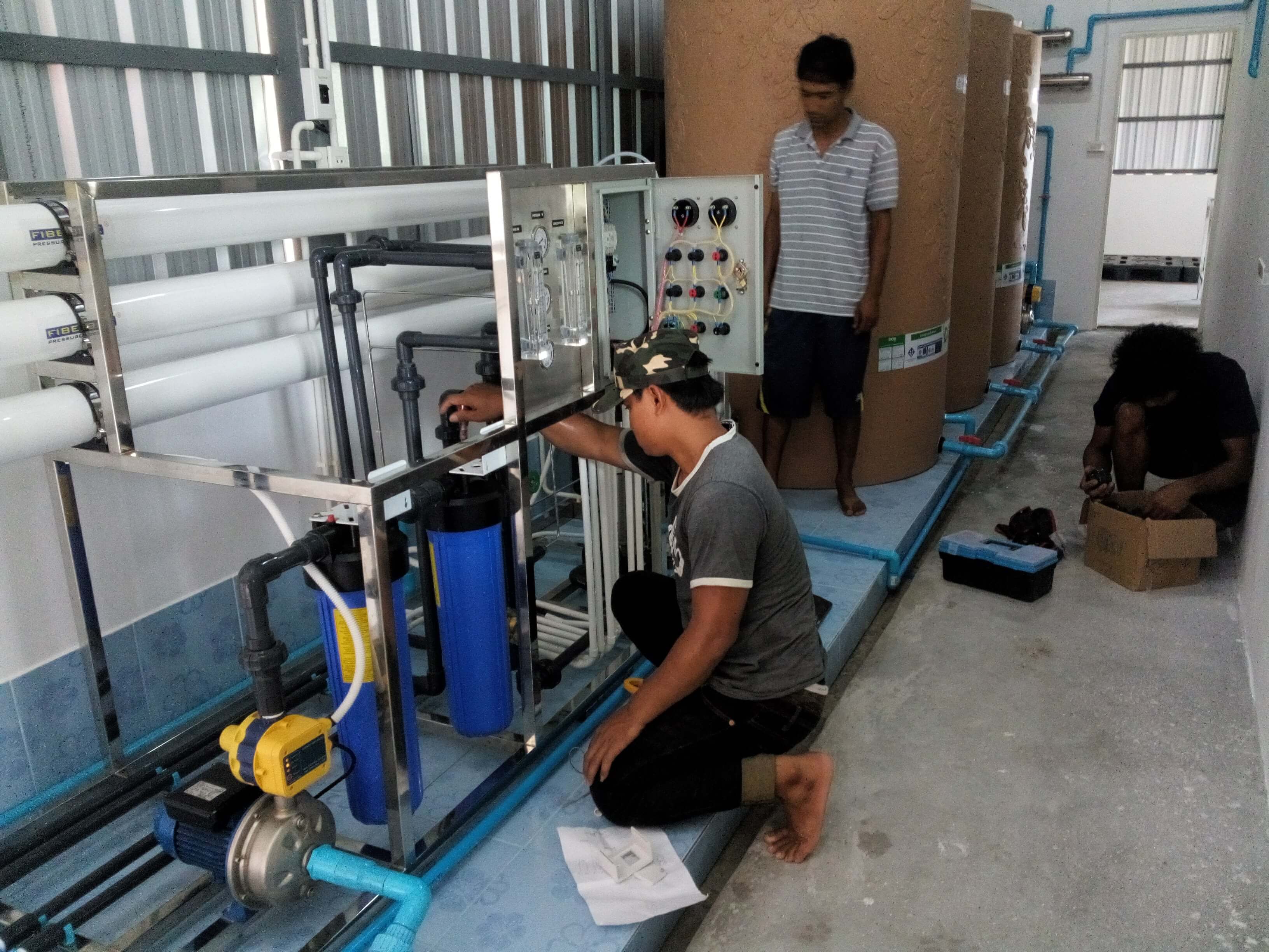 รับติดตั้งโรงงานผลิตน้ำดื่มRO36คิว