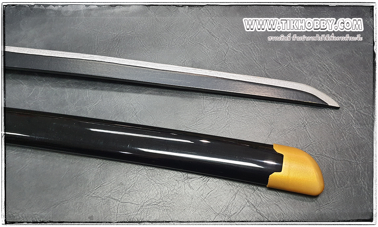 ดาบของ กิยู จากเรื่องดาบพิฆาตอสูร (ใบดาบไม้ ไม่เป็นอันตรายต่อบุตรหลาน)