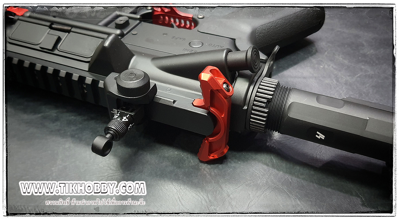 E&C 339 S2 RED ปืนอัดลมไฟฟ้า จาก E&C Stirke Industries -GRIDLOK 15"