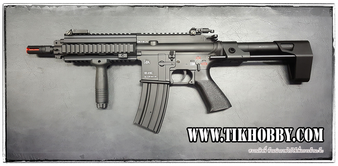 ปืนไฟฟ้ารุ่น Hk416 สั้น จาก Double Bell DB816 (ไม่รวมแบต)