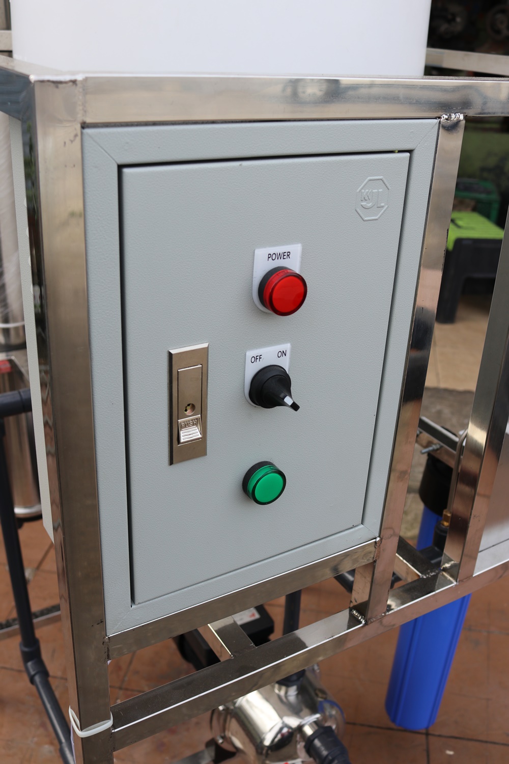 เครื่องล้างไส้กรองเมมเบรน RO 4x21 นิ้ว