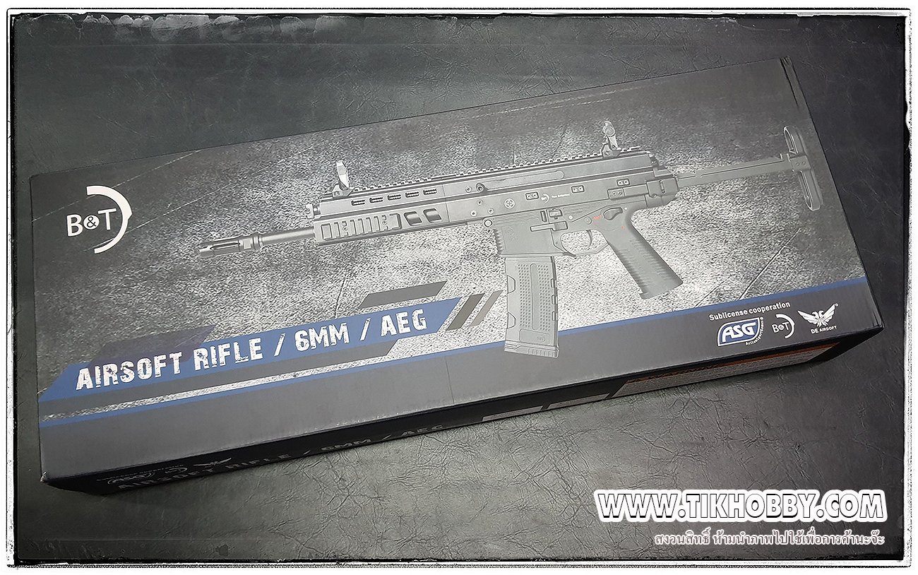 ปืนอัดลมระบบไฟฟ้า รุ่น APC556 สีดำมามาเฉพาะปืน+แม๊ก จาก Double Eagle