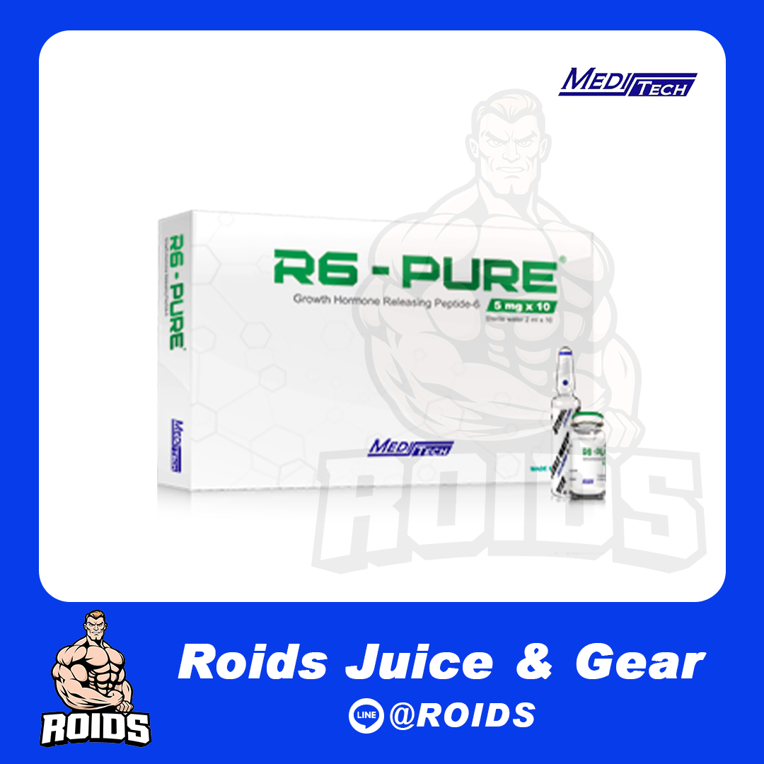 R6-PURE GROWTH HORMONE RELEASING PEPTIDE-6 5 mg X 10