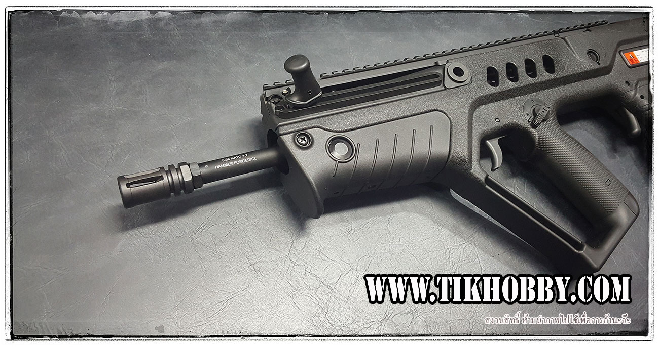 ปืนระบบแก๊สโบลว์แบ็ค IWI Tavor Flattop (Umarex) มาร์คกิ้งครบ ลิขสิทธิ์