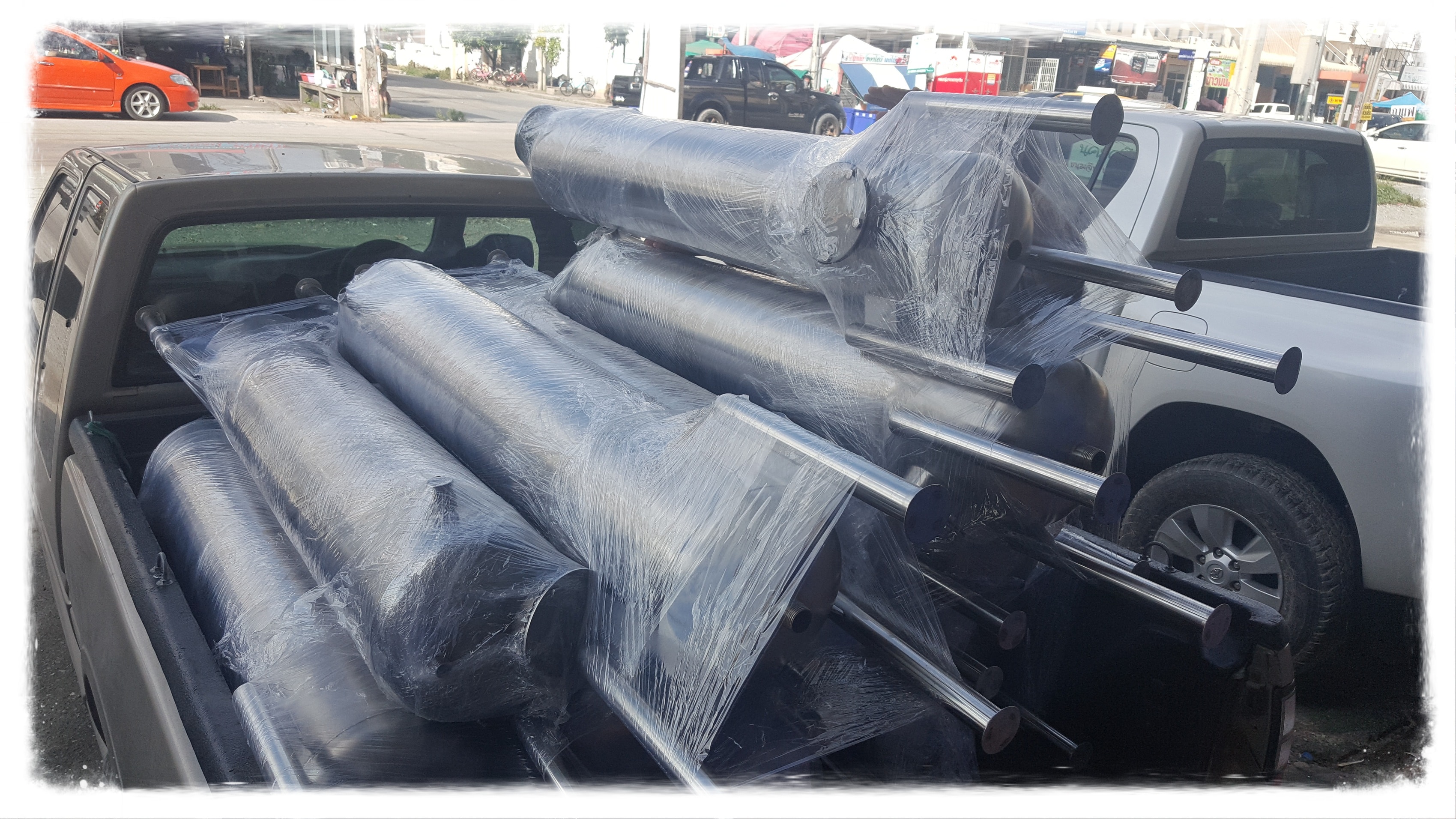 ถังกรองสแตนเลส14นิ้ว