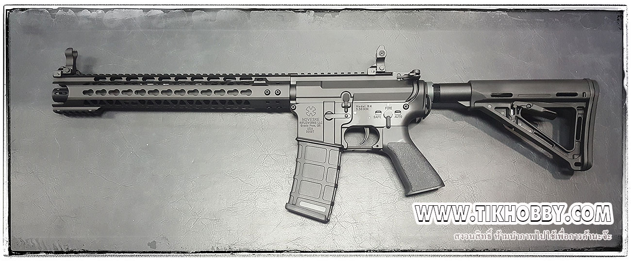 ปืนอัดลมไฟฟ้า M4 จาก E&C รุ่น 824 S2