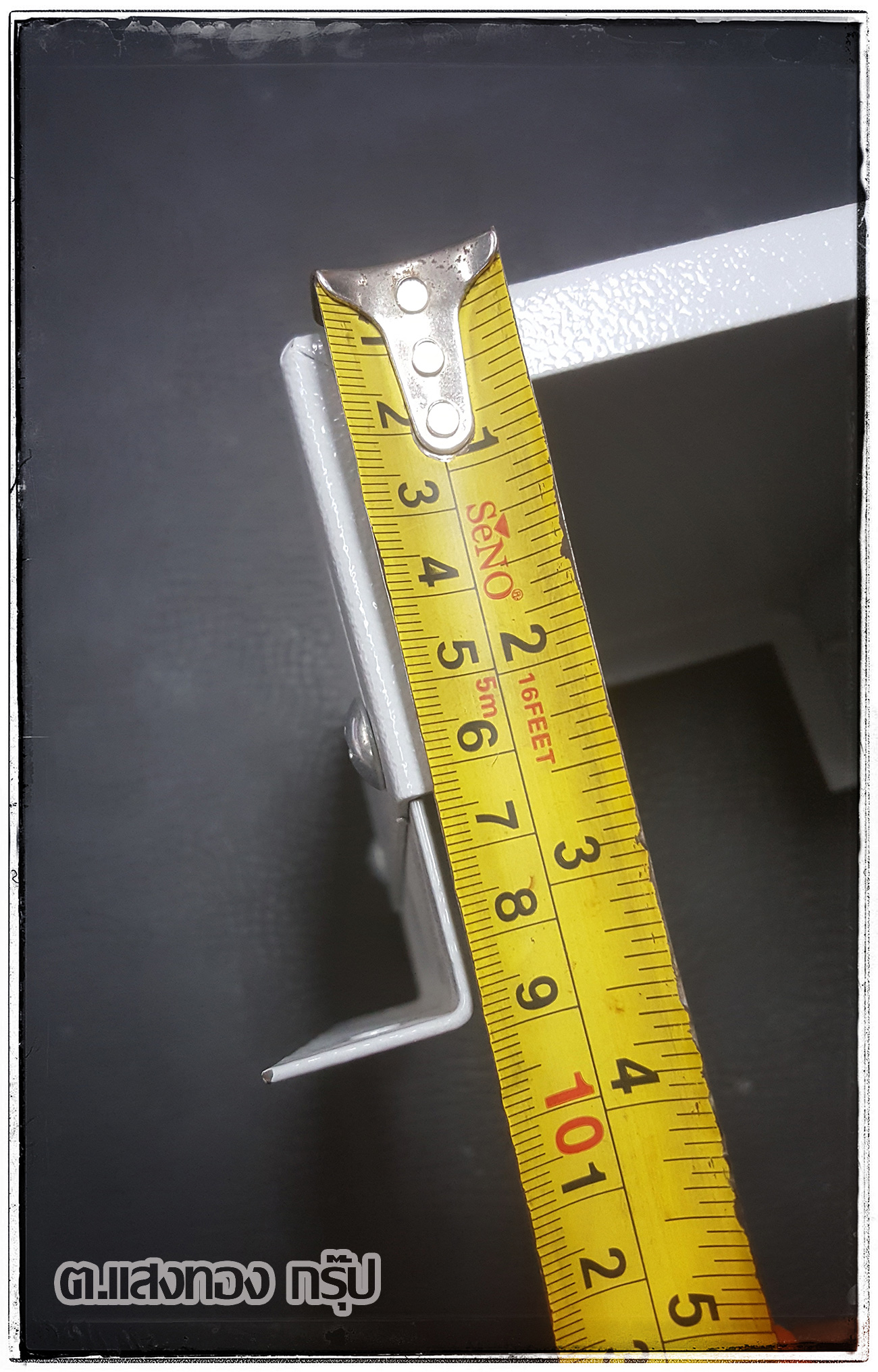 ขารองเบเกอร์ แบบปรับระดับได้ สีเทาอ่อนย่น สำหรับ XT5N วางเดี่ยว