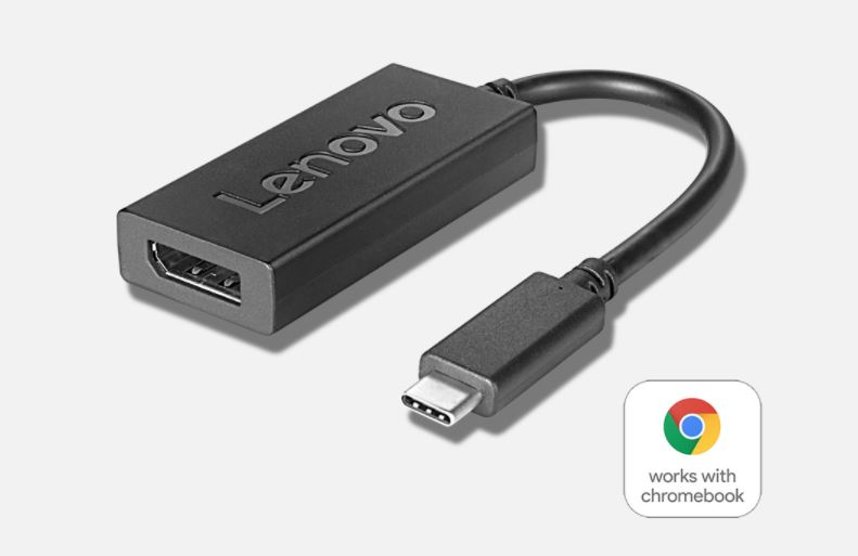 Lenovo USB-C to DisplayPort Adapter แท้ CABLE_BO USB-C to DisplayPort Adapter รับประกันกับศูนย์ Lenovo 1 ปี ลดราคาพิเศษ
