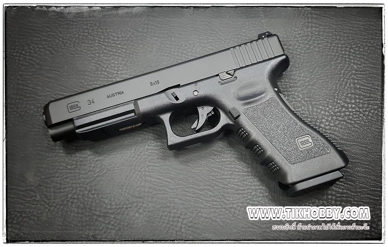 Glock34 จากญี่ปุ่นแท้ Tokyo Marui ระบบเซมิ สไลด์พลาสติก