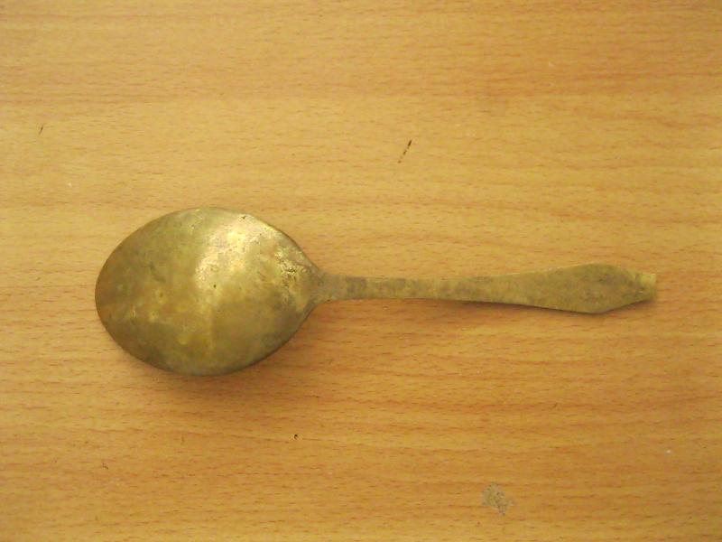 ทัพพี ทองเหลืองเก่า (4343)