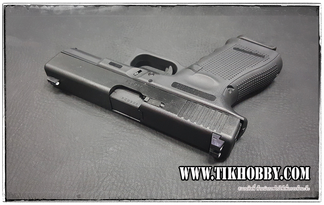 ปืนอัดลม(ปืนระบบแก๊ส) รุ่น Glock 19 GEN4 ของVFC(Umarex) สไลด์เหล็ก มาร์คกิ้งลิขสิทธิ์แท้