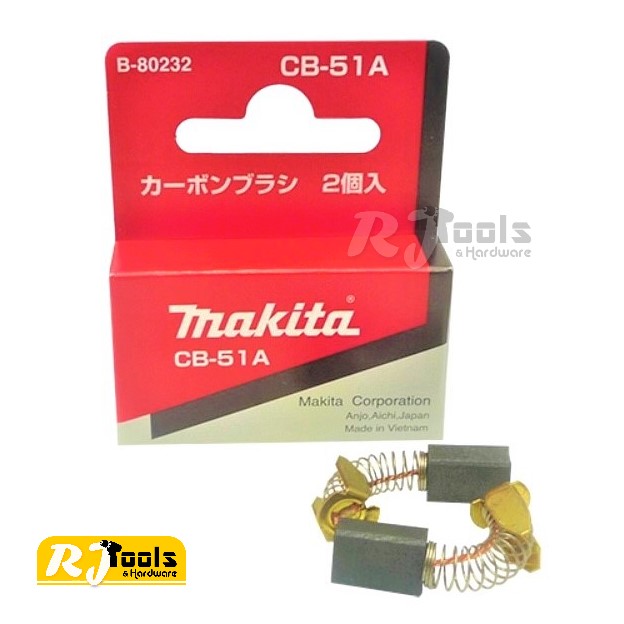 แปรงถ่าน Makita (แท้) รุ่น CB-51A No.(B-80232)