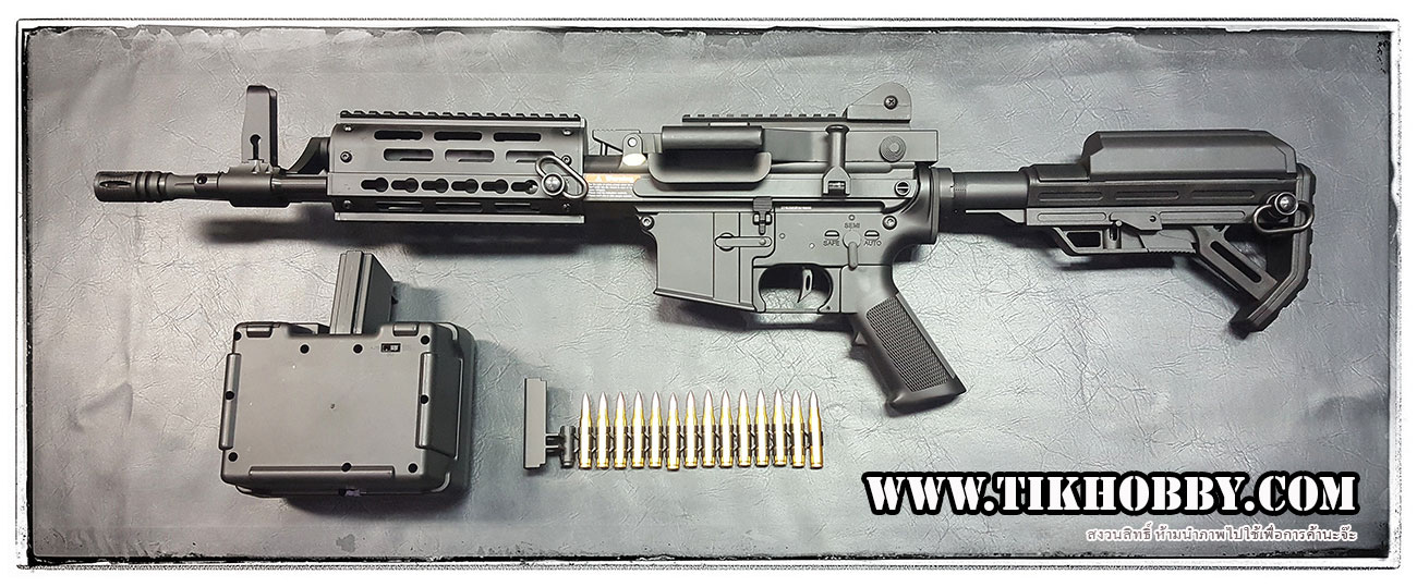 ปืนอัดลมไฟฟ้า MCR FightLite 12.25" บอดี้เหล็ก จาก Golden Eagle(MC6671) สำเนา