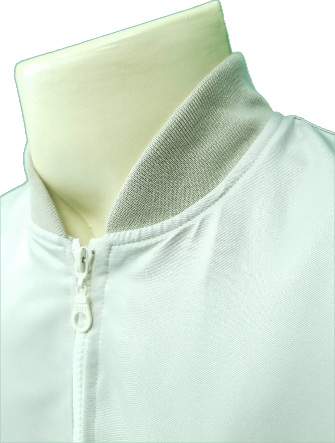 College Jacket เสื้อแจ็คเก็ตสีครีมสไตล์วัยรุ่น