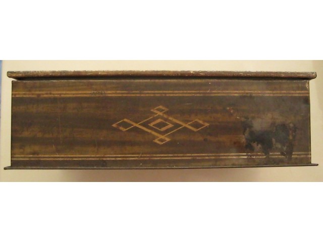 กล่องสังกะสี โบราณ (4007)