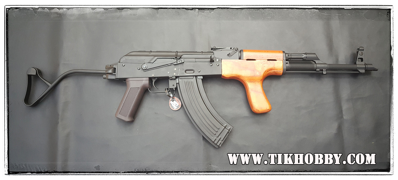 ปืนอัดลม ระบบไฟฟ้า AK Romania CM050 ไม้แท้ๆ จาก Cyma