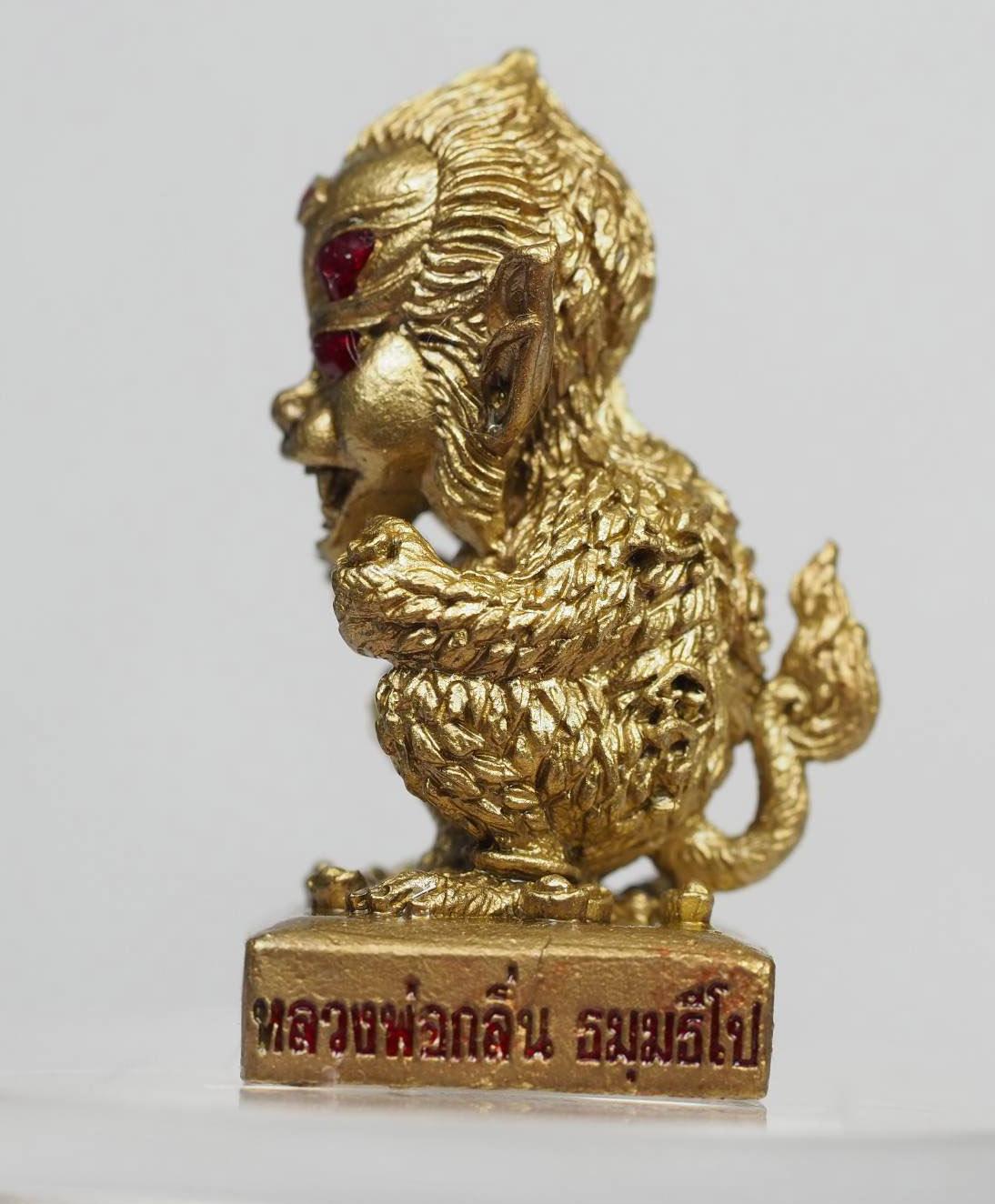 เทพอินทร์แปลง สี่หูห้าตา รุ่นเศรษฐีนำโชค เนื้อทองชนวนพ่นทราย ตาแดง