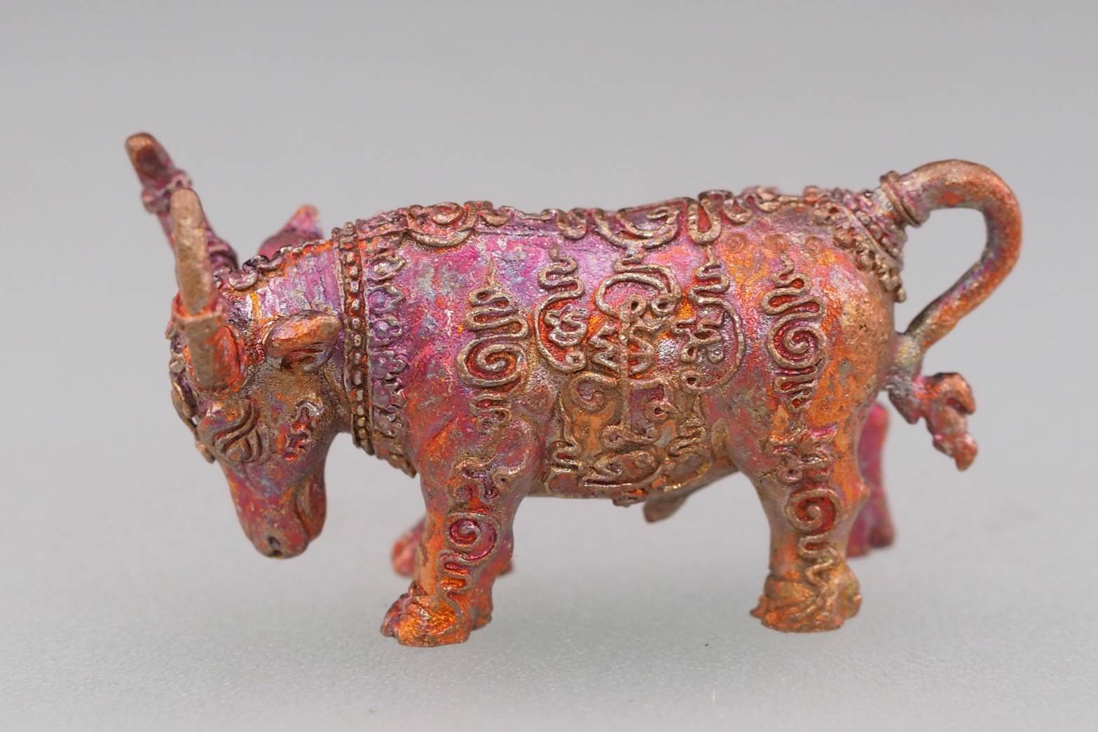 มหิงสาโภคทรัพย์ เนื้อทองแดง หลวงพ่อสนั่น สุนันโท วัดกลางราชครูธาราม อ.วิเศษชัยชาญ จ.อ่างทอง