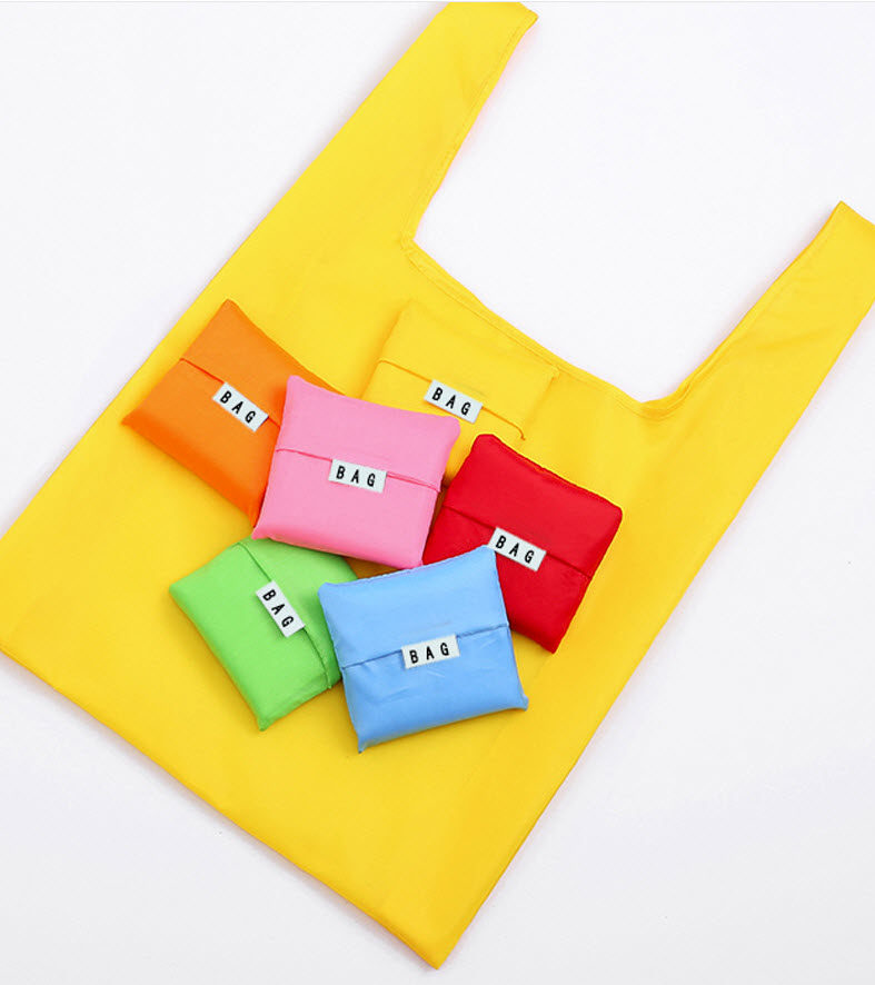 ถุงผ้าร่มพับเก็บได้ ถุงผ้าพับเก็บได้ ถุงผ้าพับได้ (งานออเดอร์)