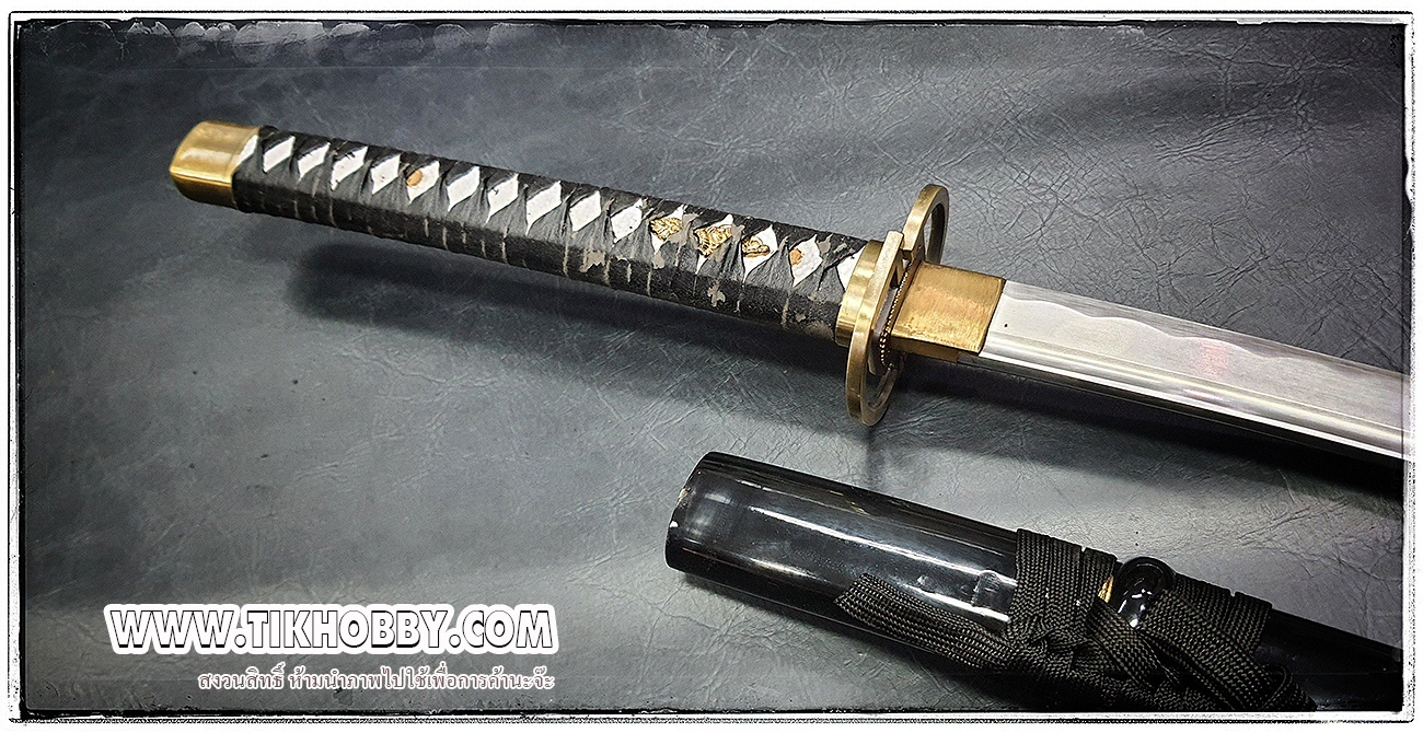 ดาบซามูไร ชินโซ รุ่นมาตรฐาน (เปิดคม) (โล่ะ)