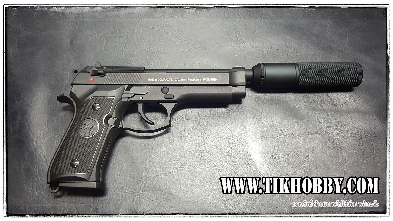 ปืนสั้นระบบแก๊สโบลว์แบล็ค รุ่น M92 สีดำ จาก SRC