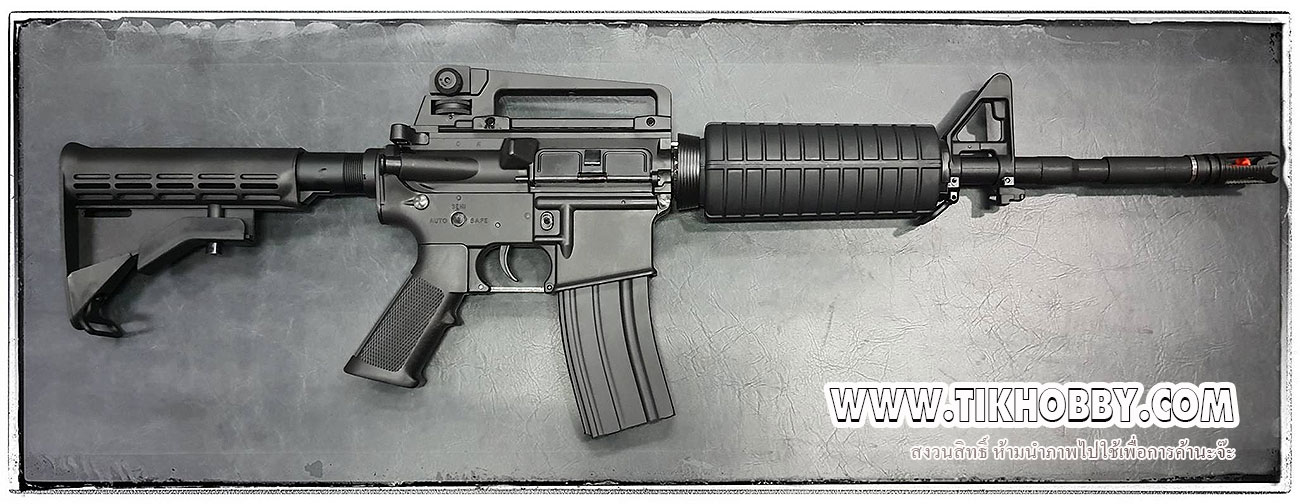 M4A1(รุ่นถูก) ระบบไฟฟ้าบอดี้พลาสติก จาก Double Bell DB061A (ไม่รวมแบต)