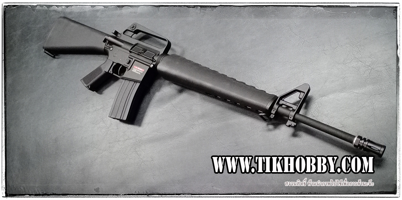 E&C 320 S2 Black งาน Cyber Gunหรือ M16A1 ปืนอัดลมไฟฟ้า