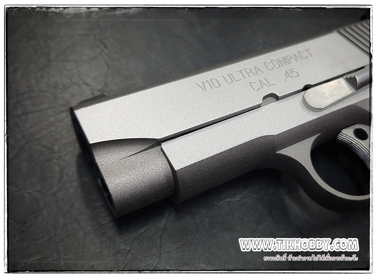 V10 ULTRA Compact Silver จากญี่ปุ่นแท้ Tokyo Marui ระบบเซมิ สไลด์พลาสติก