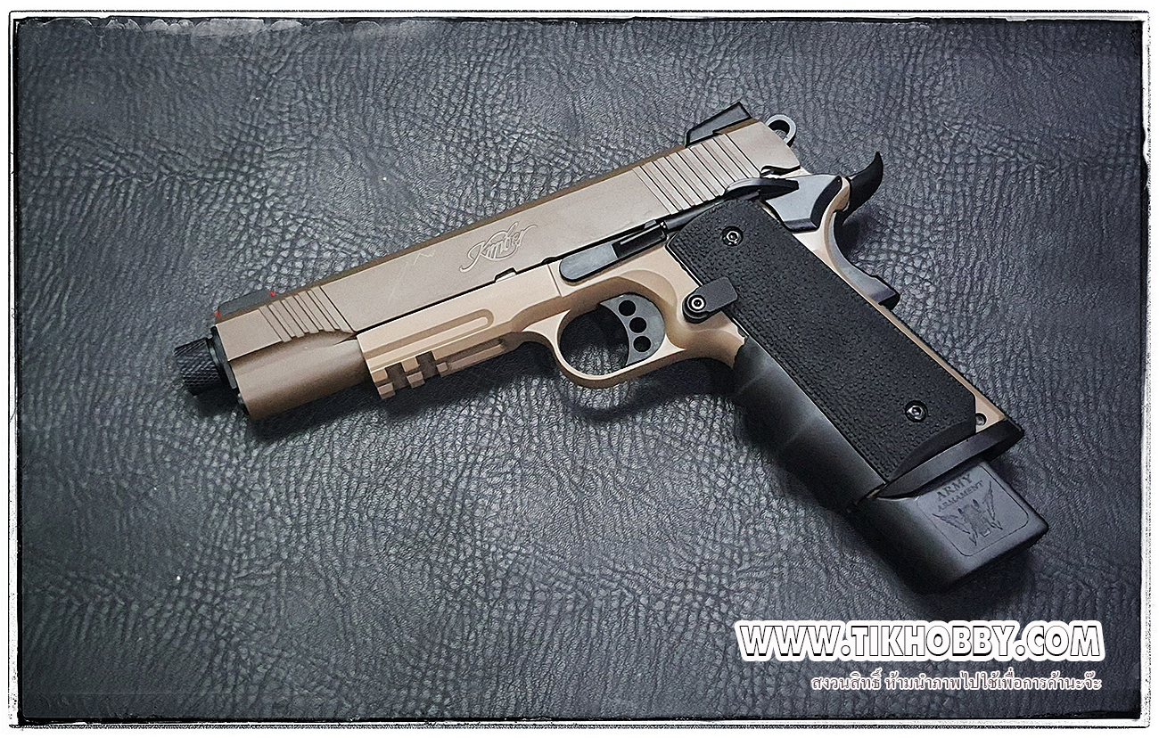 ปืนBB R32-1 (M1911 Kimber) Dark Earth จากค่าย Army