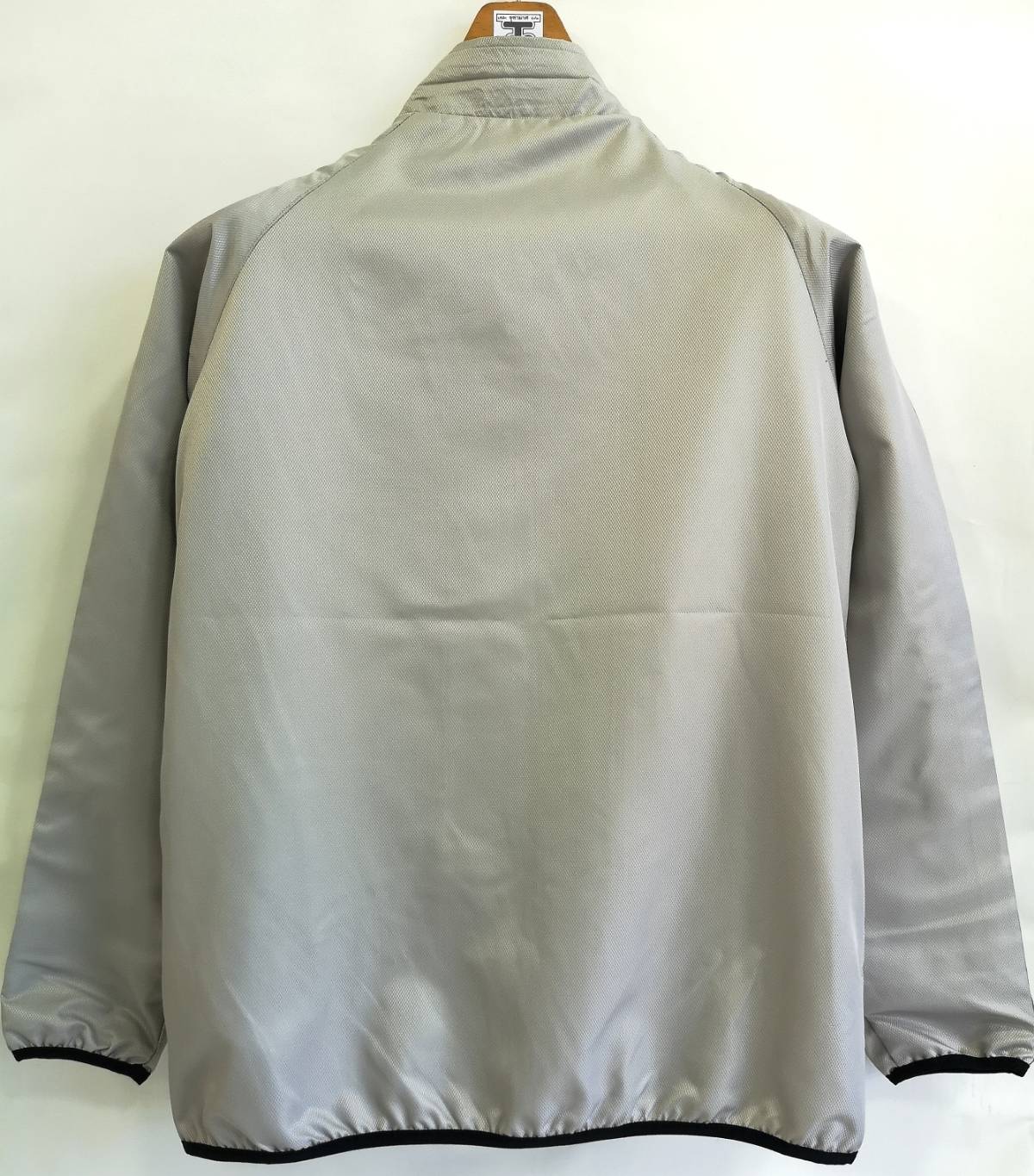 Reflex Sport Jacket 6411 เสื้อแจ็คเก็ตสีเทาอ่อนติดเทปสะท้อนแสงสไตล์สปอร์ต