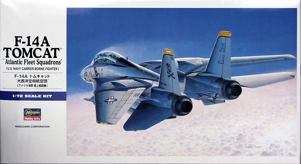 โมเดล F-14A Tomcat Atlantic Fleet Squadrons by Hasegawa(HA00----) 1/72