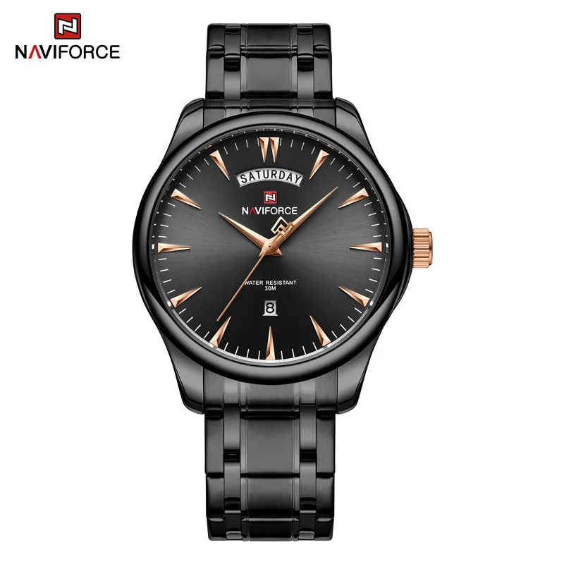 นาฬิกา Naviforce รุ่น NF9213 BK ของแท้ รับประกันศูนย์ 1 ปี ส่งพร้อมกล่อง และใบรับประกันศูนย์ ราคาถูกที่สุด