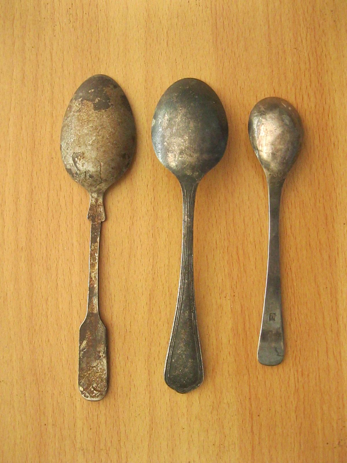 ช้อนเก่า 3อัน (4333)