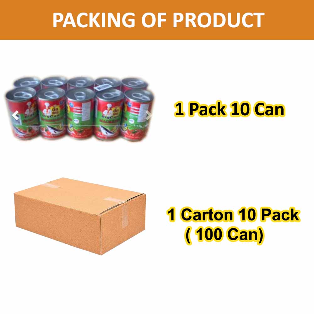 Caned fish mackerel size 155 g - Pla two