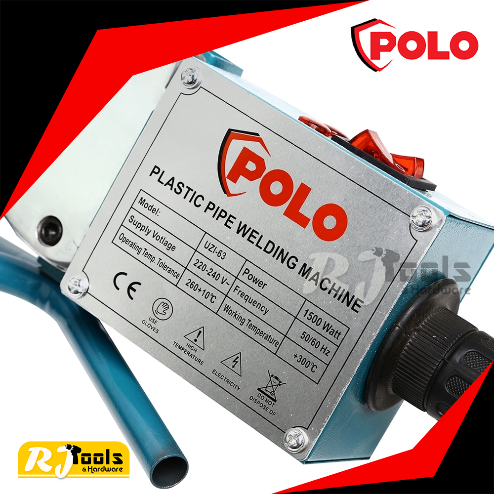 POLO เครื่องเชื่อมท่อ PP-R 63 MM รุ่น UZI-63