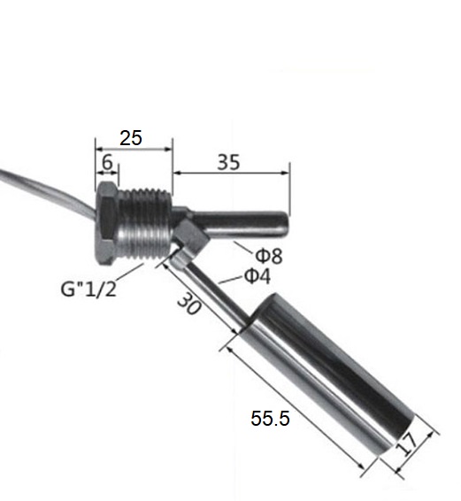 Float switch stainless steel