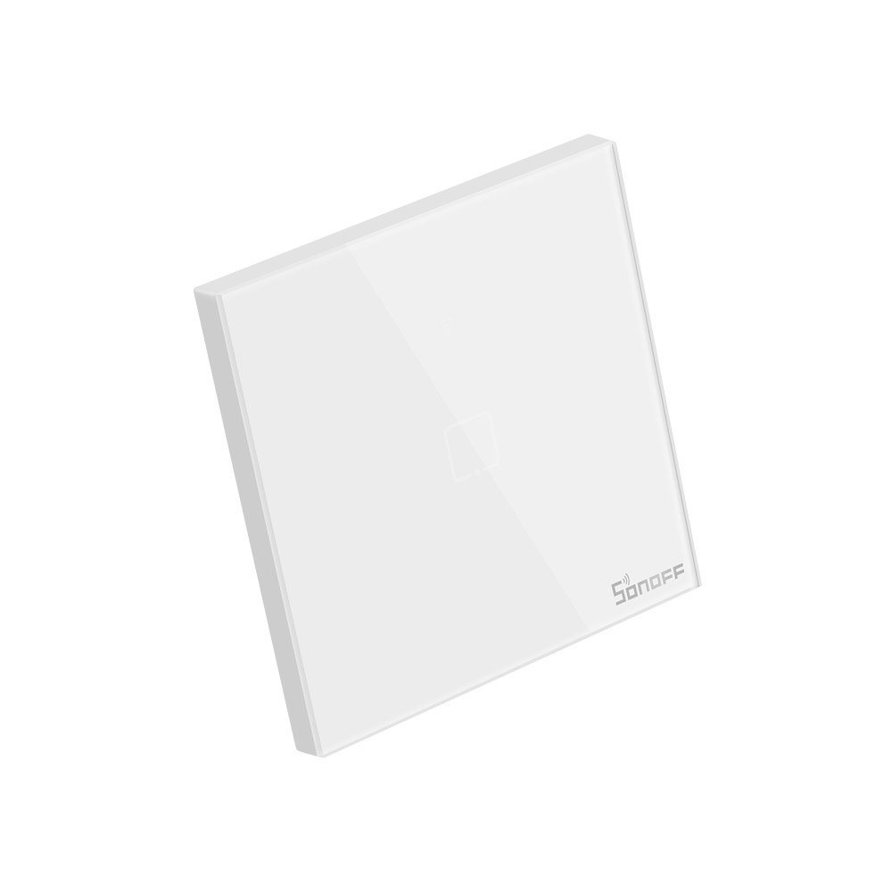 Sonoff T2UK 1 Gang (WiFi + RF 433 Mhz) White Touch Switch ( 1 Year Warranty )