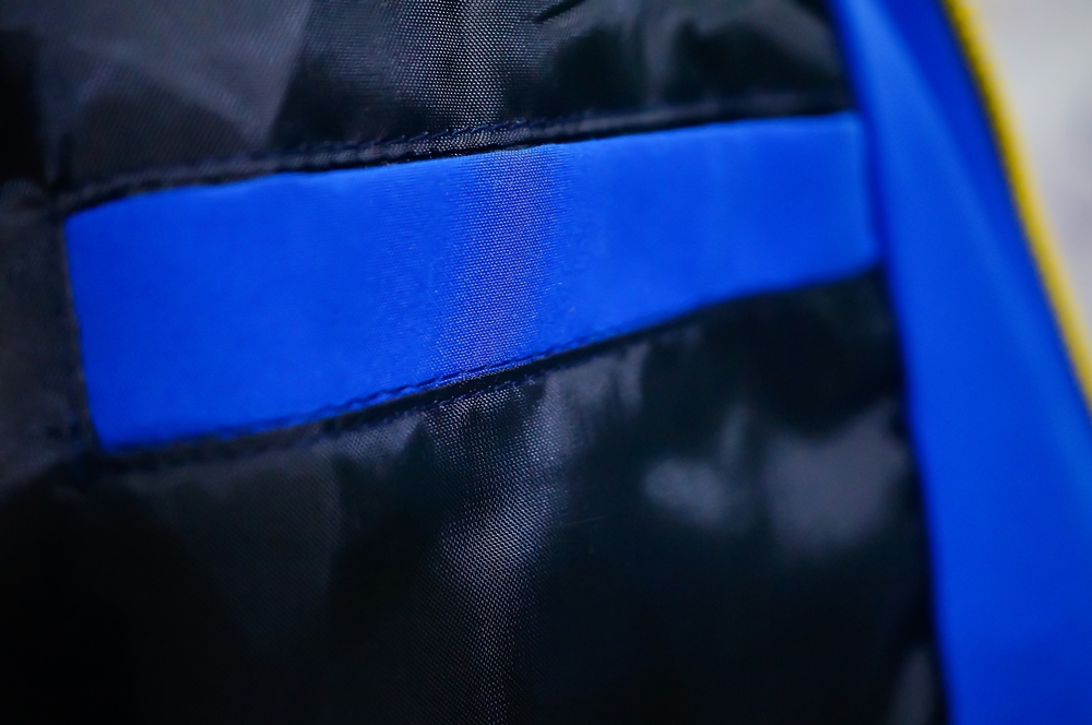 Casual Jacket เสื้อแจ็คเก็ตลำลองสีน้ำเงินสไตล์สปอร์ต