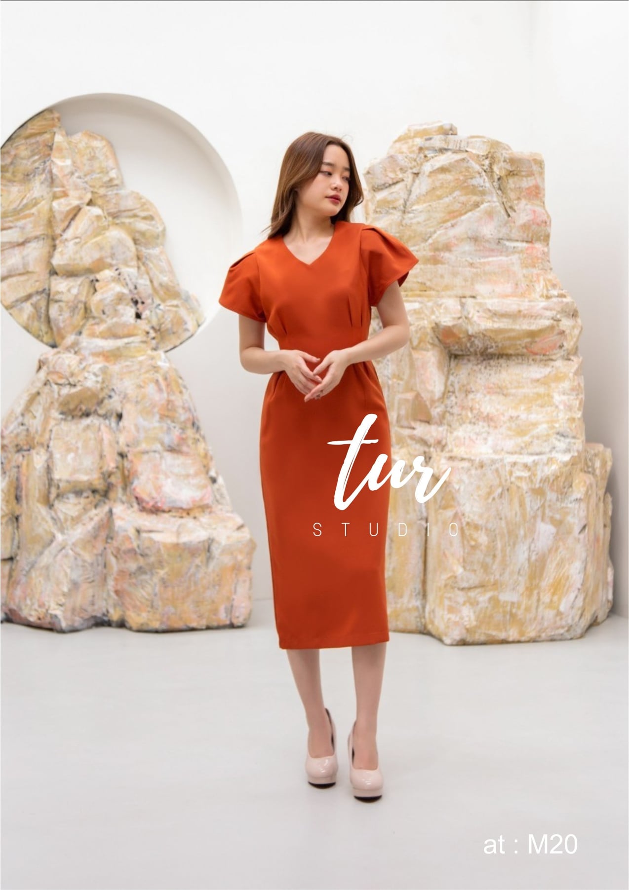 ชุดดำ ผ้าสูทผสมเนื้อดีงานเดรสสไตล์ทำงาน S-3xl (ดำ แดง ส้ม เขียว)
