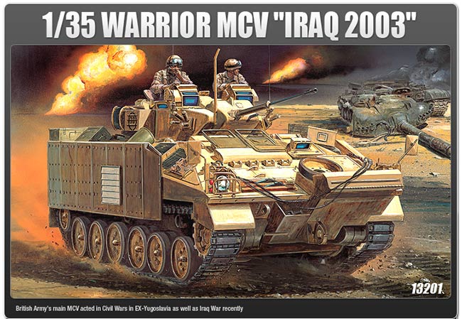 รถ WARRIOR MCV IREQ 1/35 Academe (AC13201 )