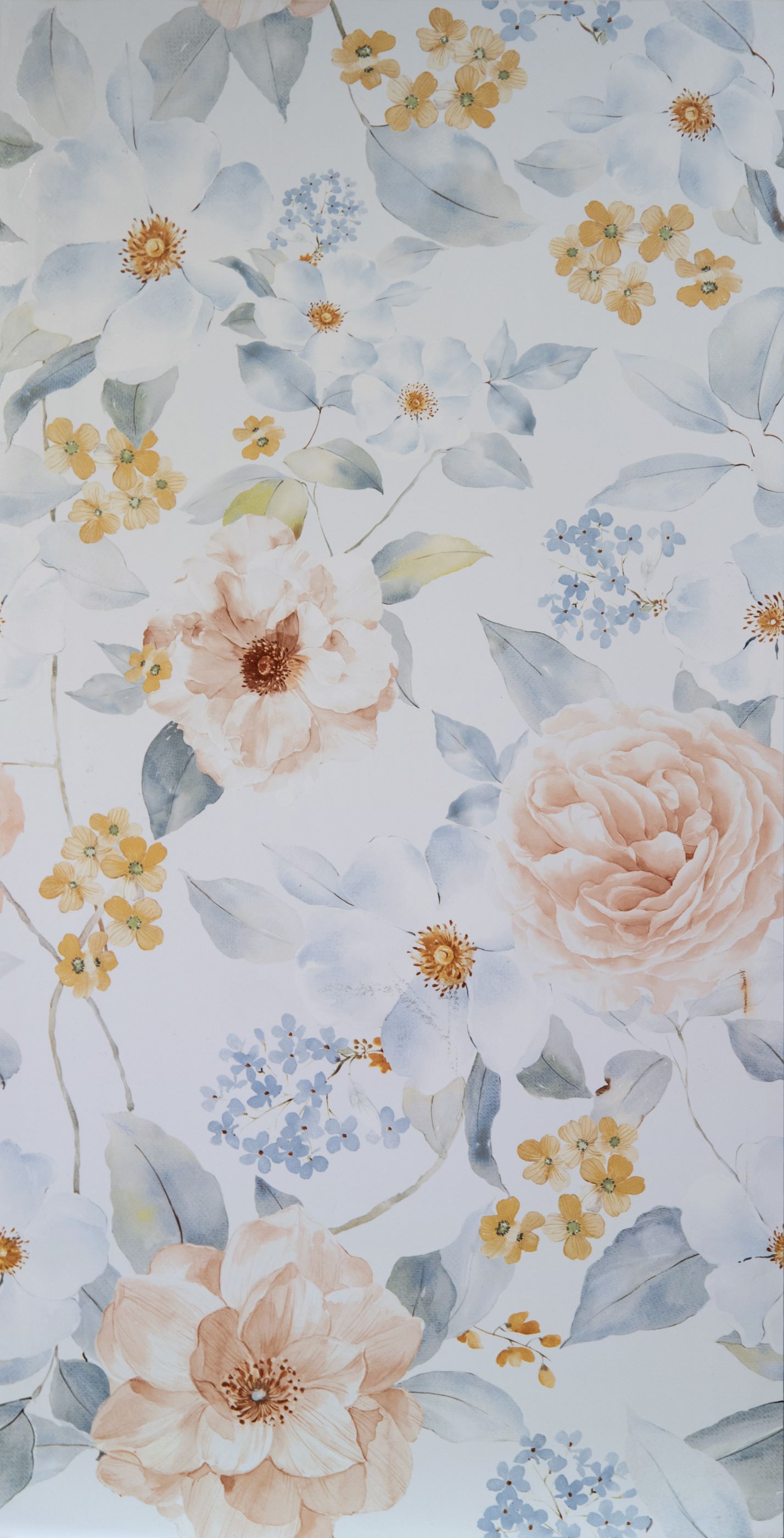กระเบื้องภาพชุดลายดอกไม้ใบไม้ 60x120cm ฟลอรัลแฟนตาซี4-B (FLORAL FANTASY4-B)