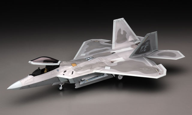 โมเดล F-22A Raptor by Hasegawa 1/48