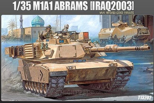 รถถัง M1A1 ABRAM IREQ 1/35 Academe (AC13202 )