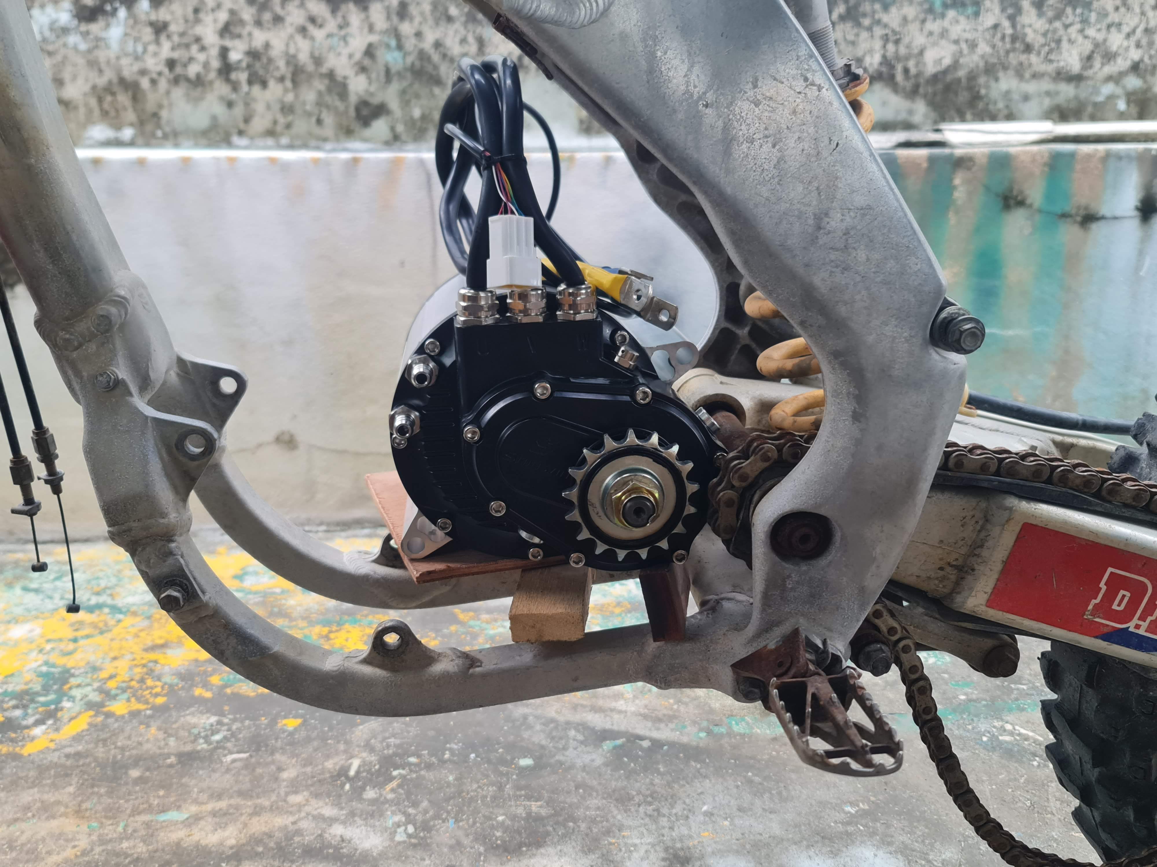 SOTION FW07 15kw 100H watercooling PMSM motor