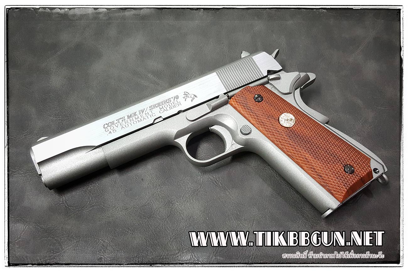 ปืนอัดลม (ปืนระบบแก๊สCo) รุ่น 1911 Series70 ทูโทน CyberGun