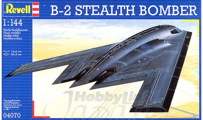 เครื่องบินทิ้งระเบิด B2 Stealth Bomber 1:144 จาก Revell (RE04070)