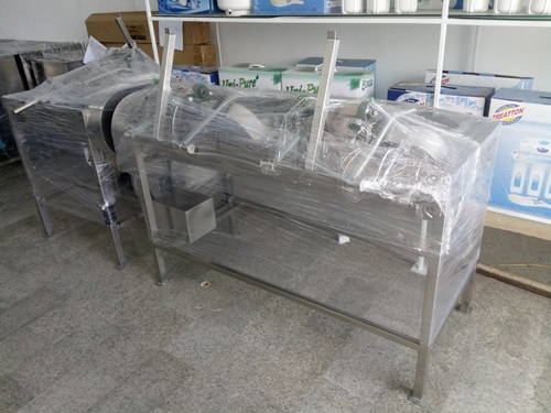 เครื่องล้างถังภายนอก1หัวรุ่นใช้มือล้าง