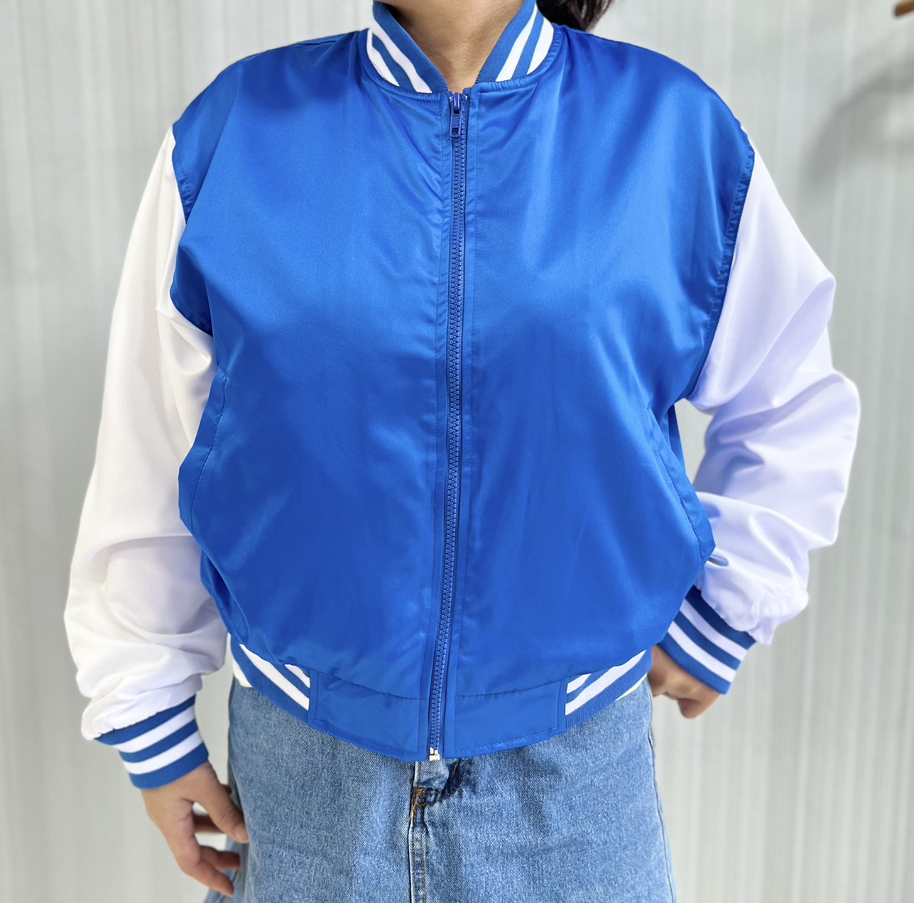 Jacket เสื้อแจ็คเก็ต สไตล์วัยรุ่น ตัวสั้น เนื้อผ้าใส่สบาย แฟชั่น ทันสมัย มาใหม่