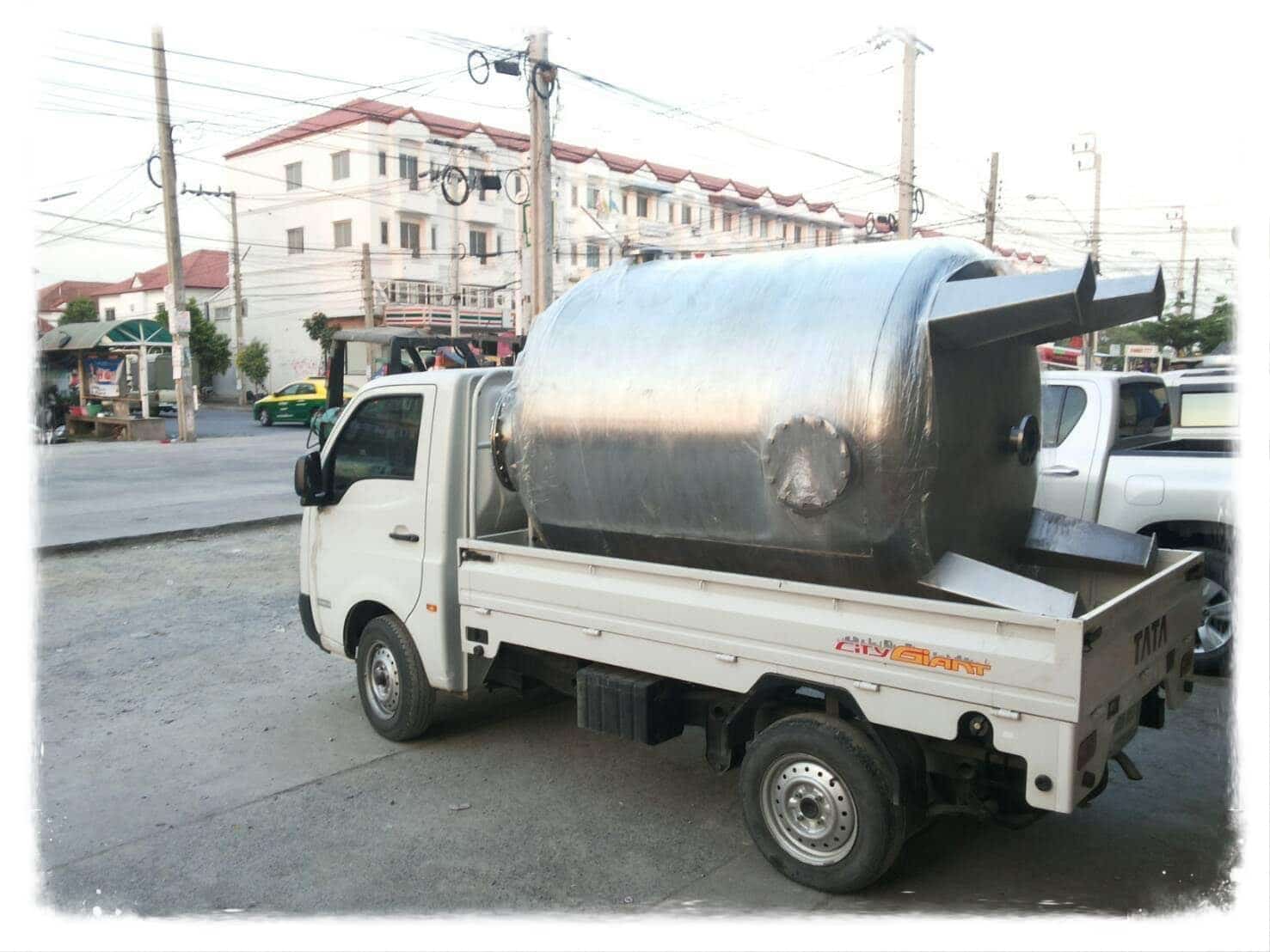 ถังกรองสแตนเลส64นิ้วหนา6มม